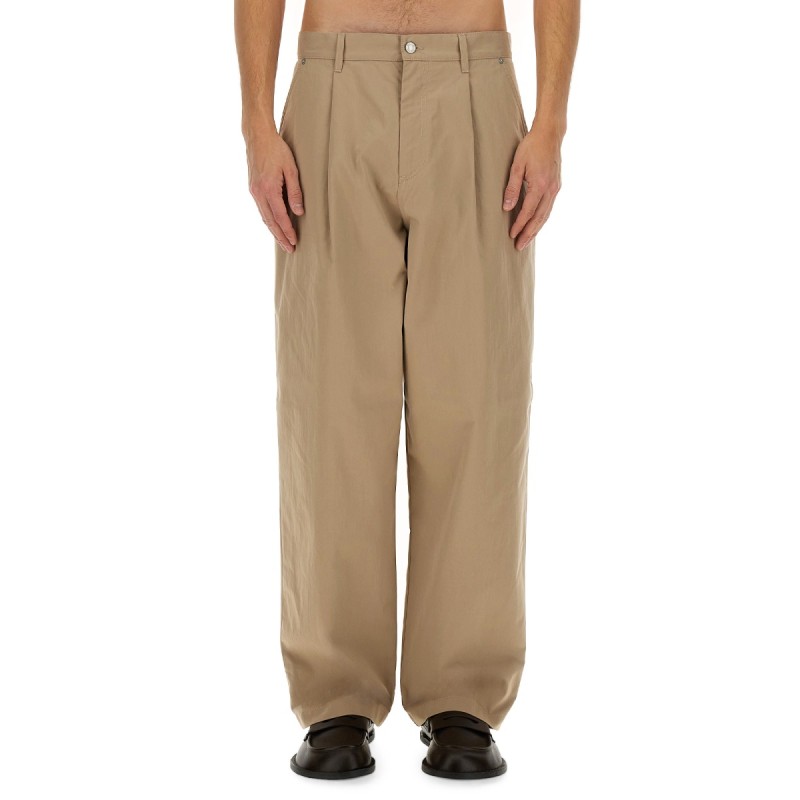 COTTON BLEND PANTS