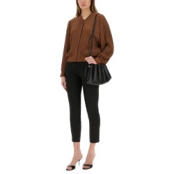 SILK BOMBER JACKET