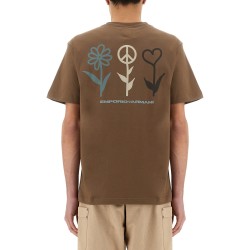 T-SHIRT WITH MAXI PRINT CAPSULE PEACE ASV
