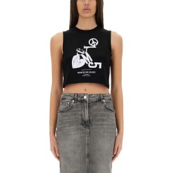 CROPPED TOP WITH PRINT