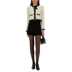 CARDIGAN WITH BOW AND SEQUINS