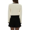 CARDIGAN WITH BOW AND SEQUINS