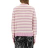 STRIPED "BUNNY" SWEATER