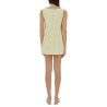 CREPE MINI DRESS WITH BOWS