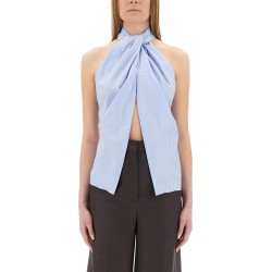 SLEEVELESS TOP WITH PANEL