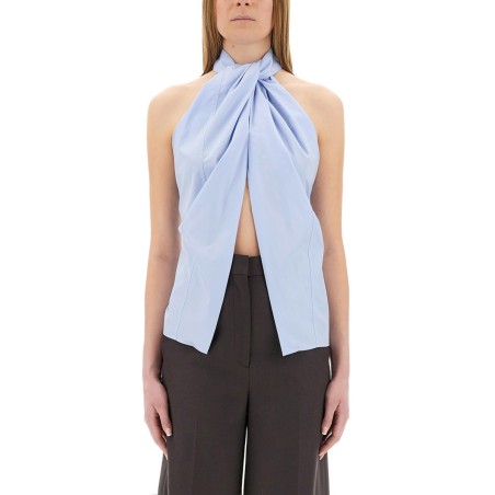 SLEEVELESS TOP WITH PANEL