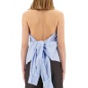 SLEEVELESS TOP WITH PANEL