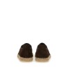LEATHER ESPADRILLE