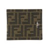 PORTAFOGLIO BIFOLD IN TESSUTO FF