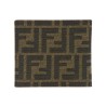 PORTAFOGLIO BIFOLD IN TESSUTO FF