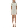 MINI CROCHET DRESS WITH SEQUINS