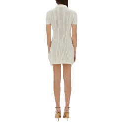 MINI CROCHET DRESS WITH SEQUINS