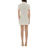 MINI CROCHET DRESS WITH SEQUINS
