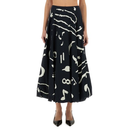 PRINTED SKIRT