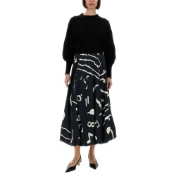 PRINTED SKIRT