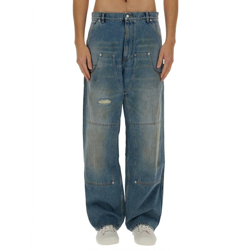 "WIDE-LEG" JEANS
