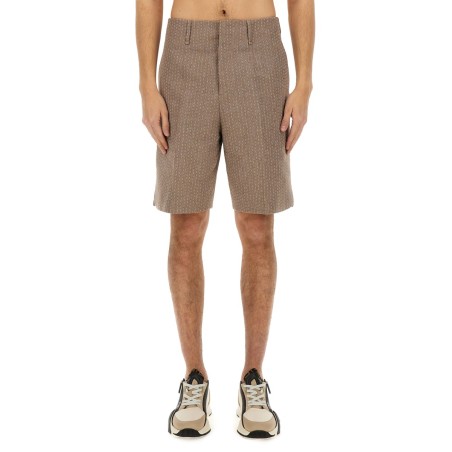 JACQUARD BERMUDA SHORTS