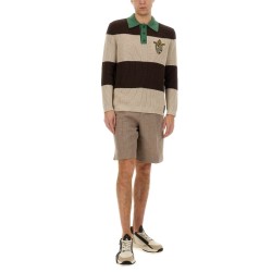 JACQUARD BERMUDA SHORTS