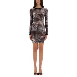 "SCRIBBLE TWISTED" DRESS