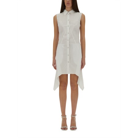 BUSTIER SHIRT DRESS