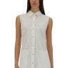 BUSTIER SHIRT DRESS