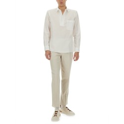 COTTON AND LINEN SHIRT