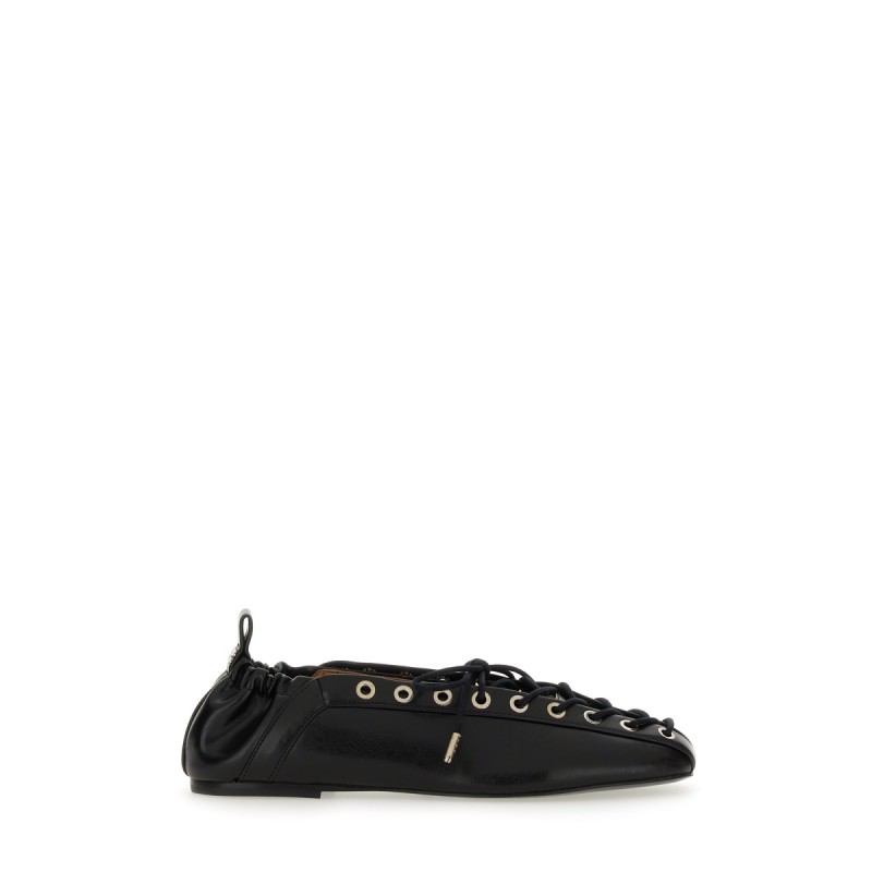 LACE-UP BALLERINA
