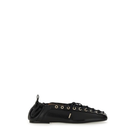 LACE-UP BALLERINA