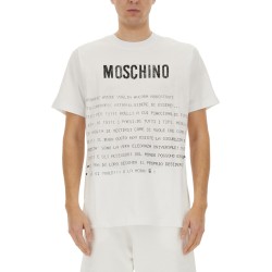 "MESSAGE PRINT" T-SHIRT