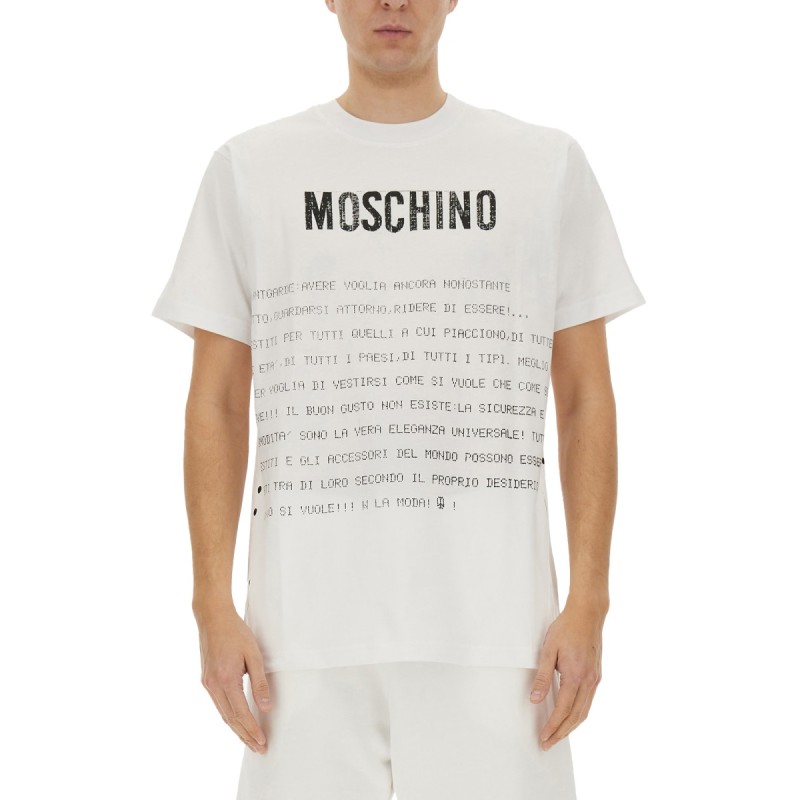 "MESSAGE PRINT" T-SHIRT "MESSAGE PRINT" T-SHIRT