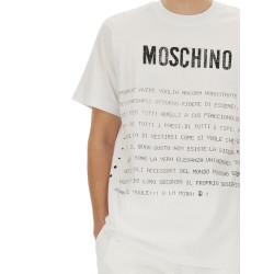 "MESSAGE PRINT" T-SHIRT