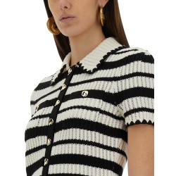 STRIPED CROCHET TOP