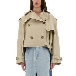 SHORT TRENCH COAT WITH BELT