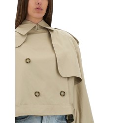 SHORT TRENCH COAT WITH BELT