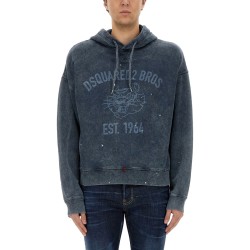 SWEATSHIRT WITH LOGO PRINT