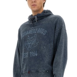 SWEATSHIRT WITH LOGO PRINT