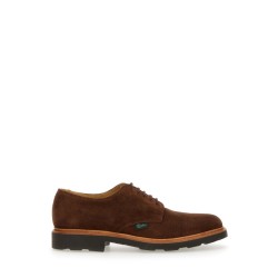 LACE-UP SHOE "VERDON VELOURS TERRA"
