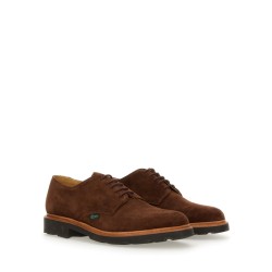 LACE-UP SHOE "VERDON VELOURS TERRA"