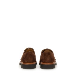 LACE-UP SHOE "VERDON VELOURS TERRA"