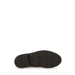 LACE-UP SHOE "VERDON VELOURS TERRA"