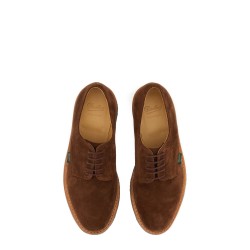 LACE-UP SHOE "VERDON VELOURS TERRA"