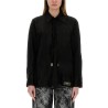 JACQUARD SATIN SHIRT