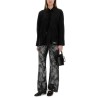 JACQUARD SATIN SHIRT