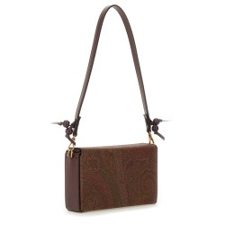 PAISLEY JACQUARD CLUTCH