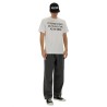 "MESSAGE PRINT" T-SHIRT