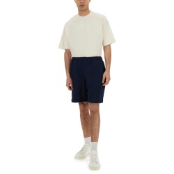 COTTON FLEECE SHORTS