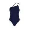 ONE-SHOULDER ONE-PIECE SWIMSUIT WITH CLIP