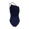 ONE-SHOULDER ONE-PIECE SWIMSUIT WITH CLIP