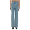 "DESTROYED" STRAIGHT JEANS