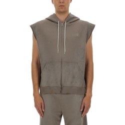 SLEEVELESS SWEATSHIRT
